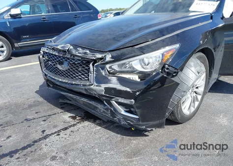 2021 Infiniti Q50 Luxe z USA, uszkodzony, nr VIN JN1EV7BP8MM701753